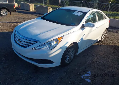 2014 Hyundai Sonata Gls из США, поврежденный, VIN 5NPEB4AC2EH860394